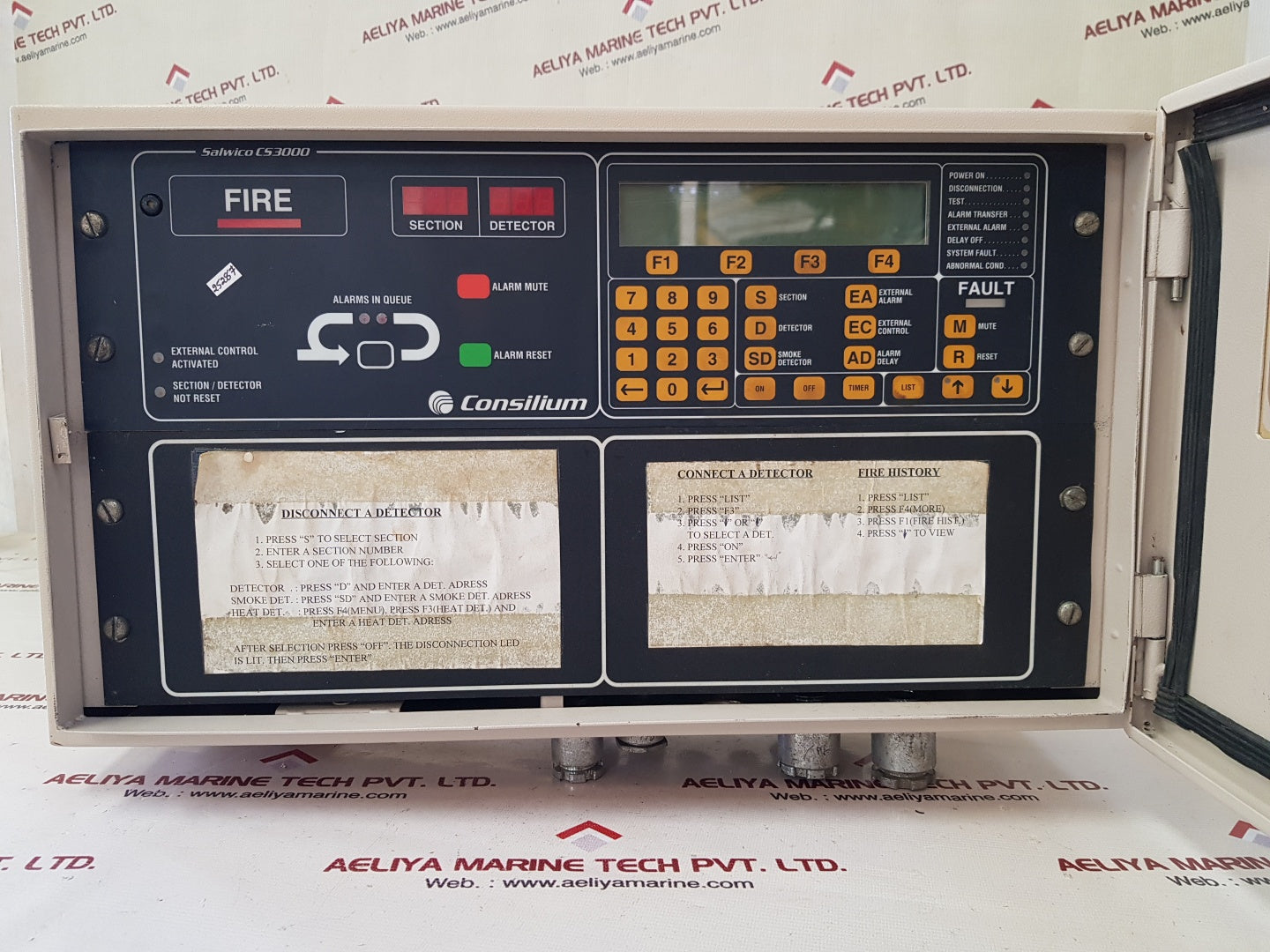 Consilium cs3000 fire and gas alarms-salwico system 