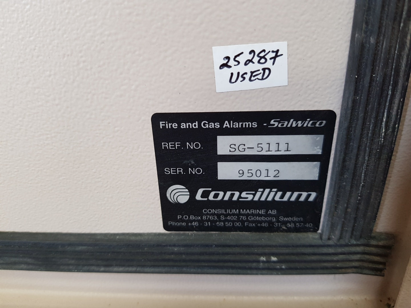 Consilium cs3000 fire and gas alarms-salwico system 