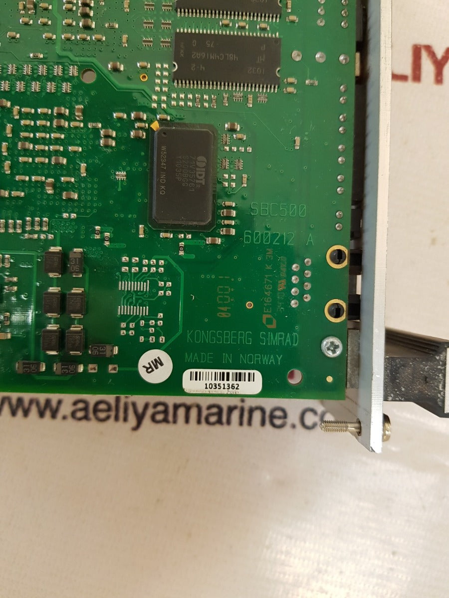 Kongsberg simrad sbc500 pcb card 600126