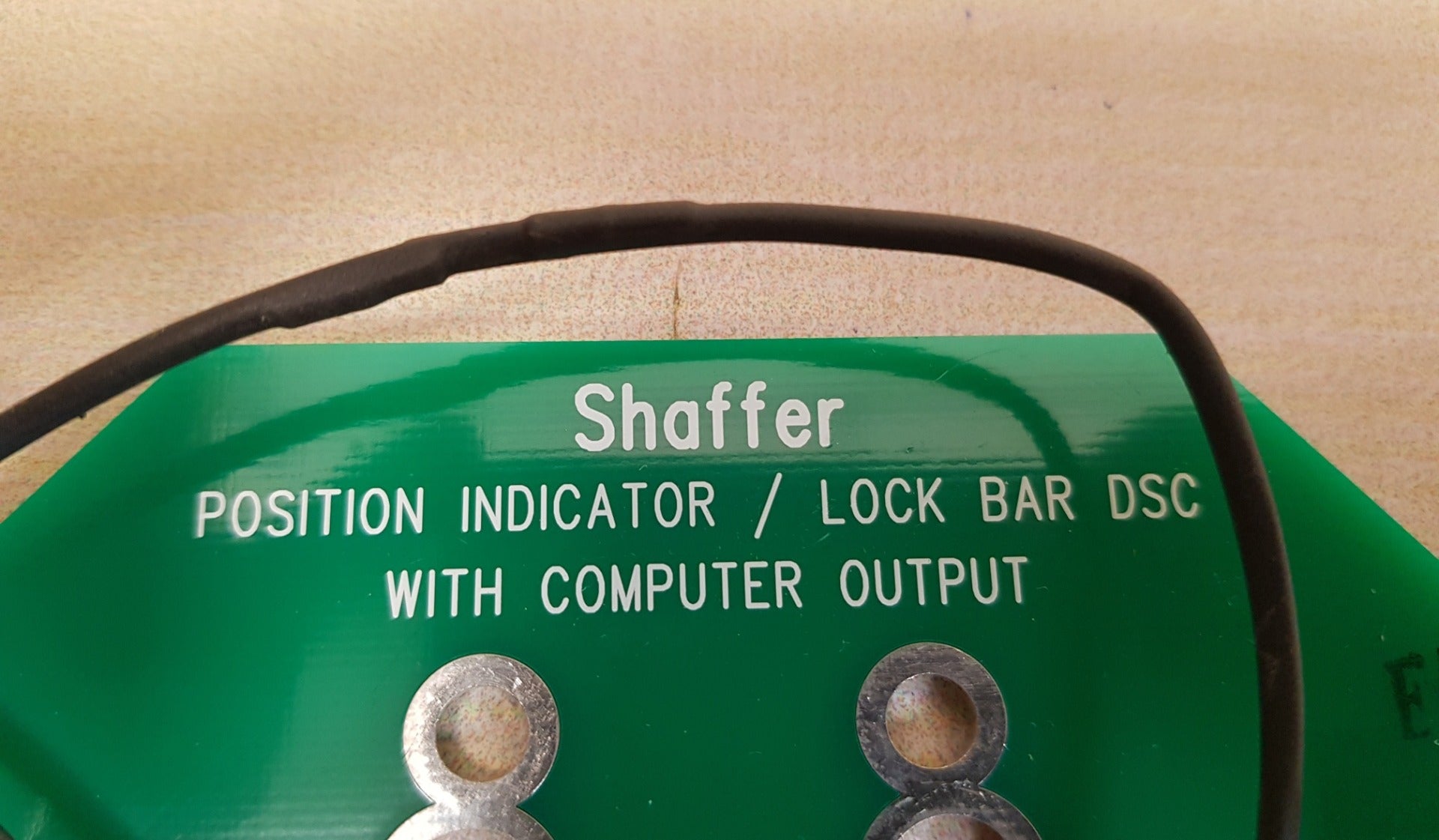 Shaffer 218046 position indicator 105725