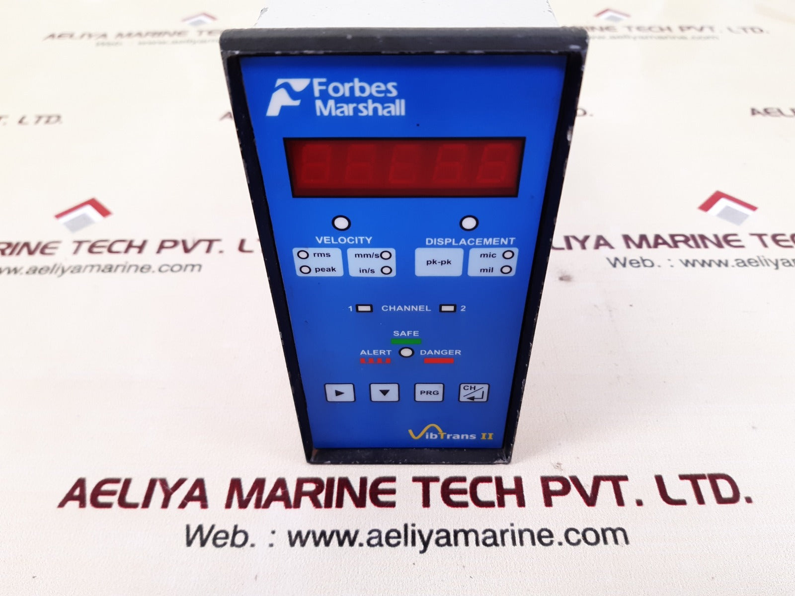 Forbes marshall vibtrans ii digital monitor and transmitter Used 