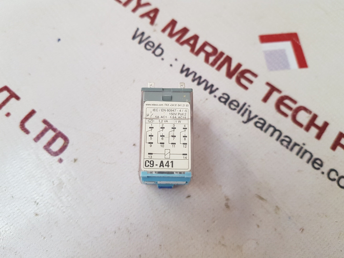 Releco series qr-c relay socket c9-a41 