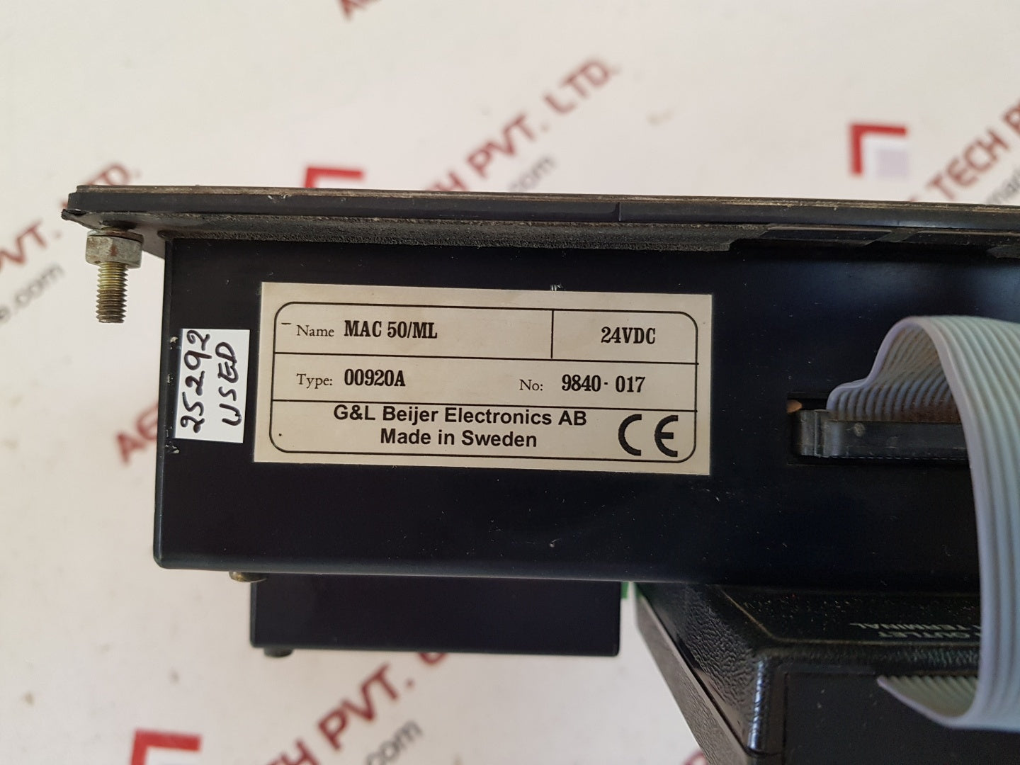 G&l beijer electronics 00920a mac 50/ml operator panel ifc 50