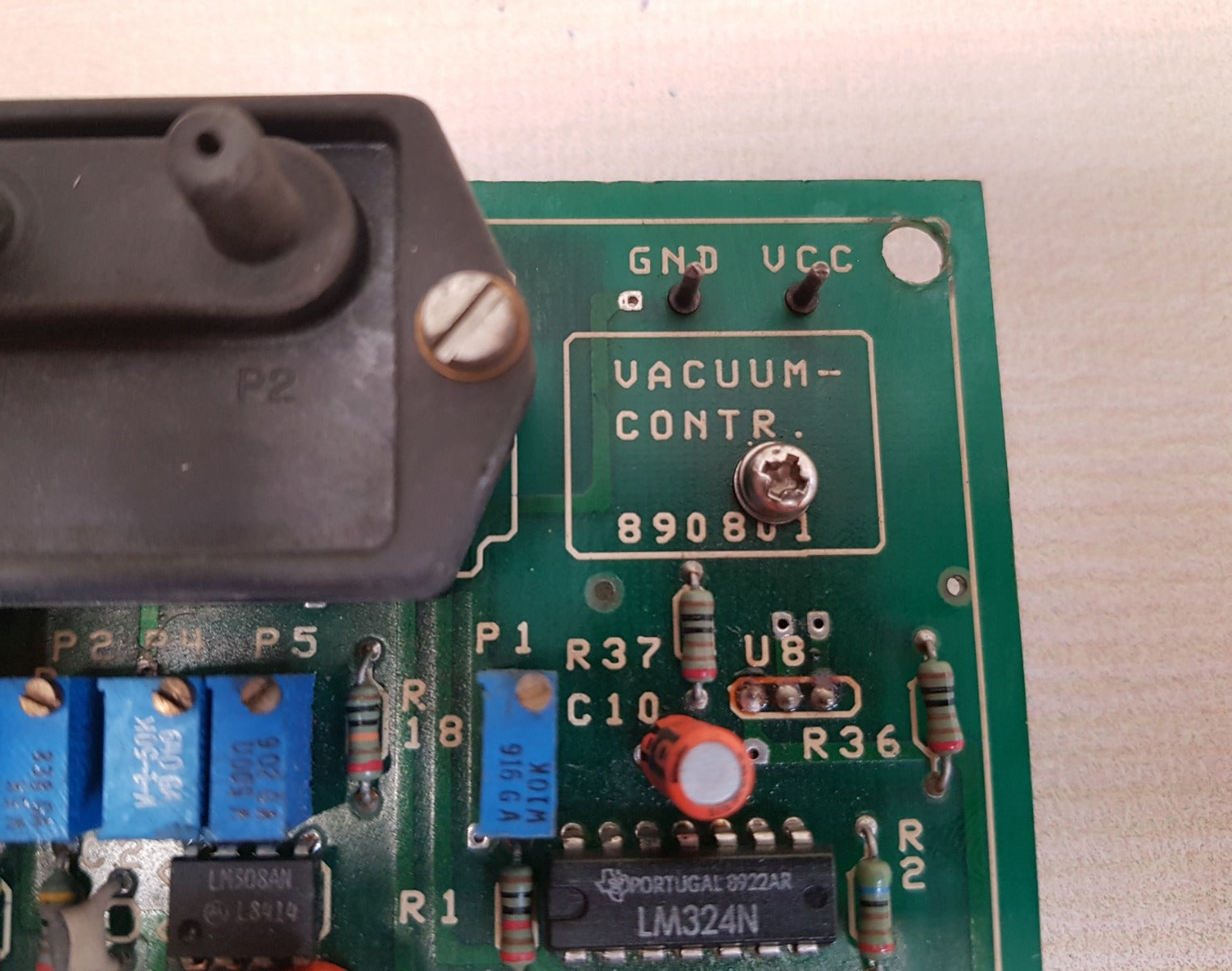 Teamtec 890801 vacuum-control board Used 