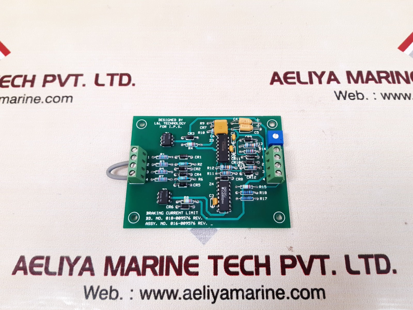 Integrated power systems 016-009576 pcb card 