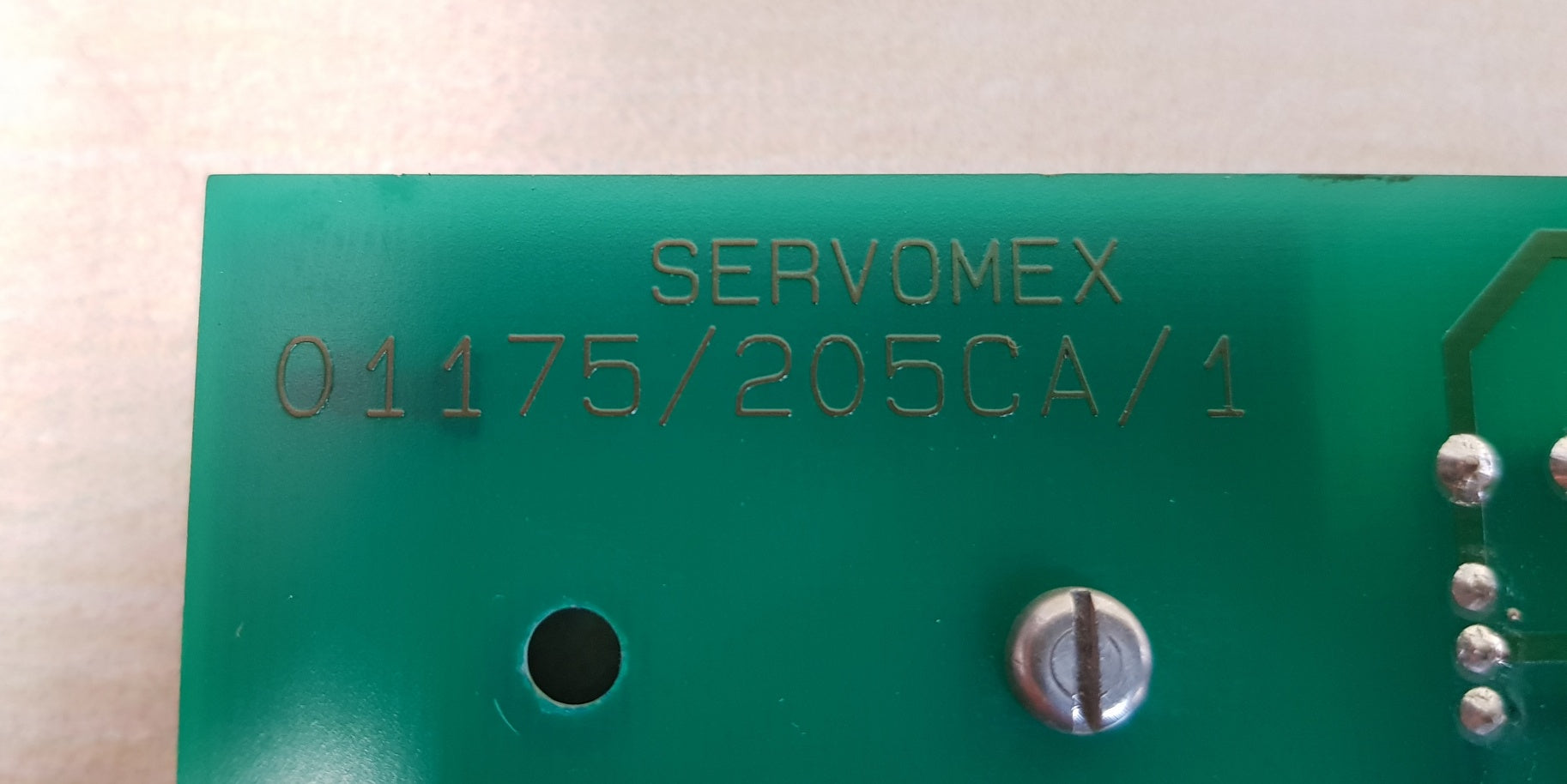 Servomex 01175901/3/790 pcb card 
