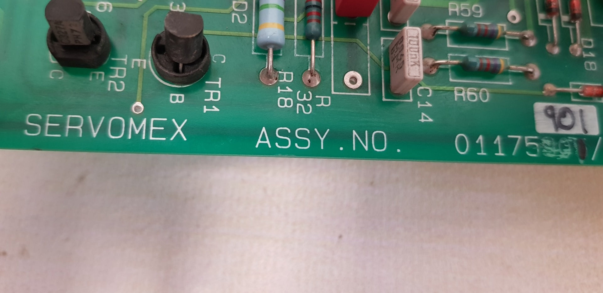 Servomex 01175901/3/790 pcb card 