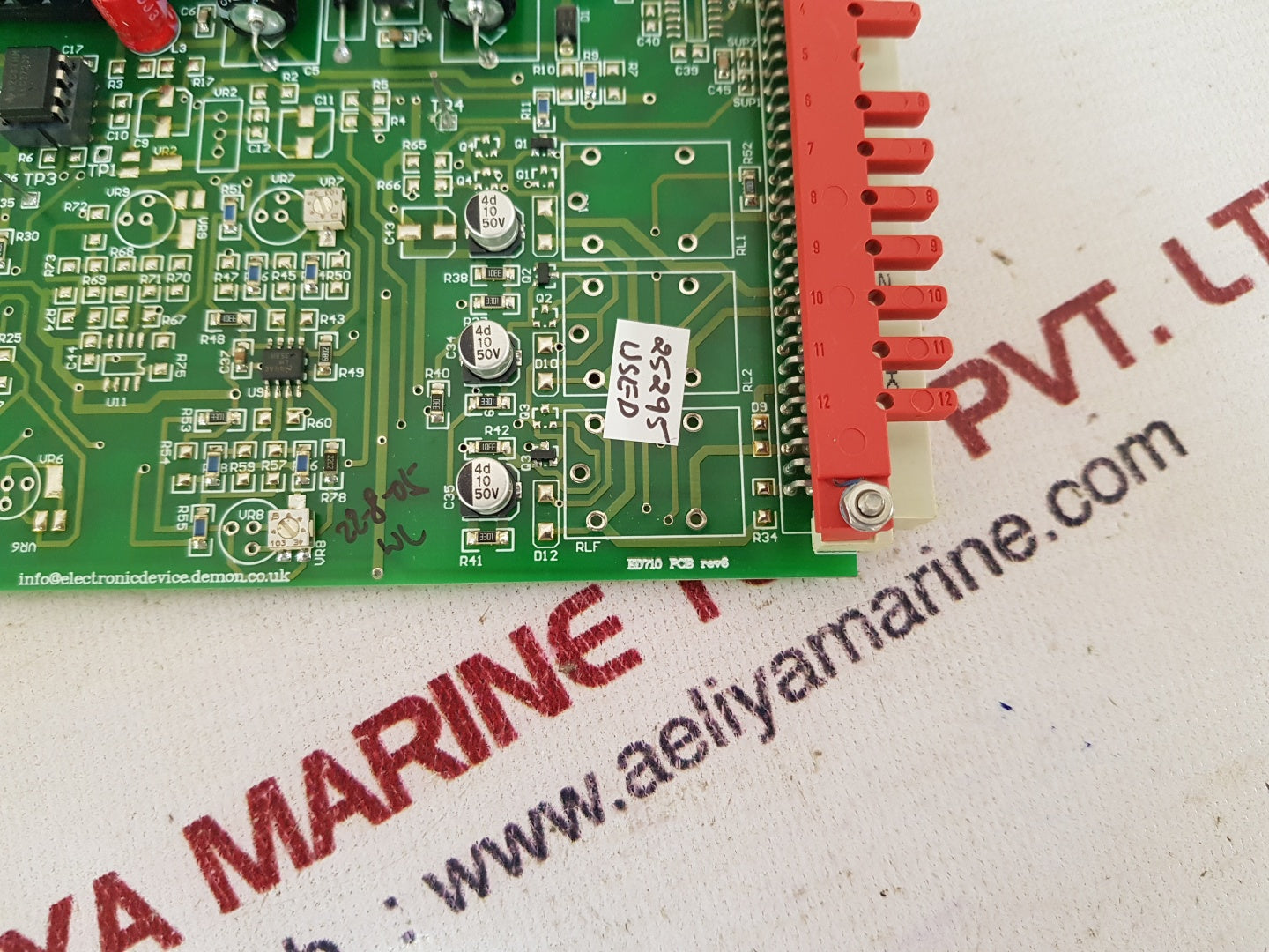 Electronic devices ed710 pcb card