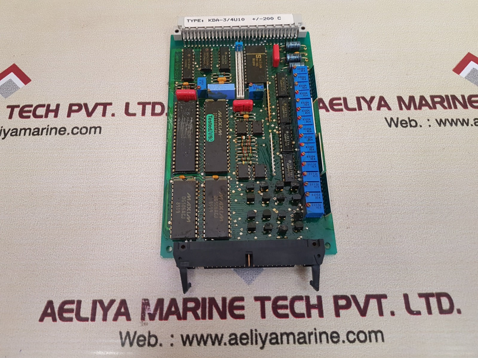 Kongsberg autronica kda-3/4u10 analog input board 7252-052.0002 