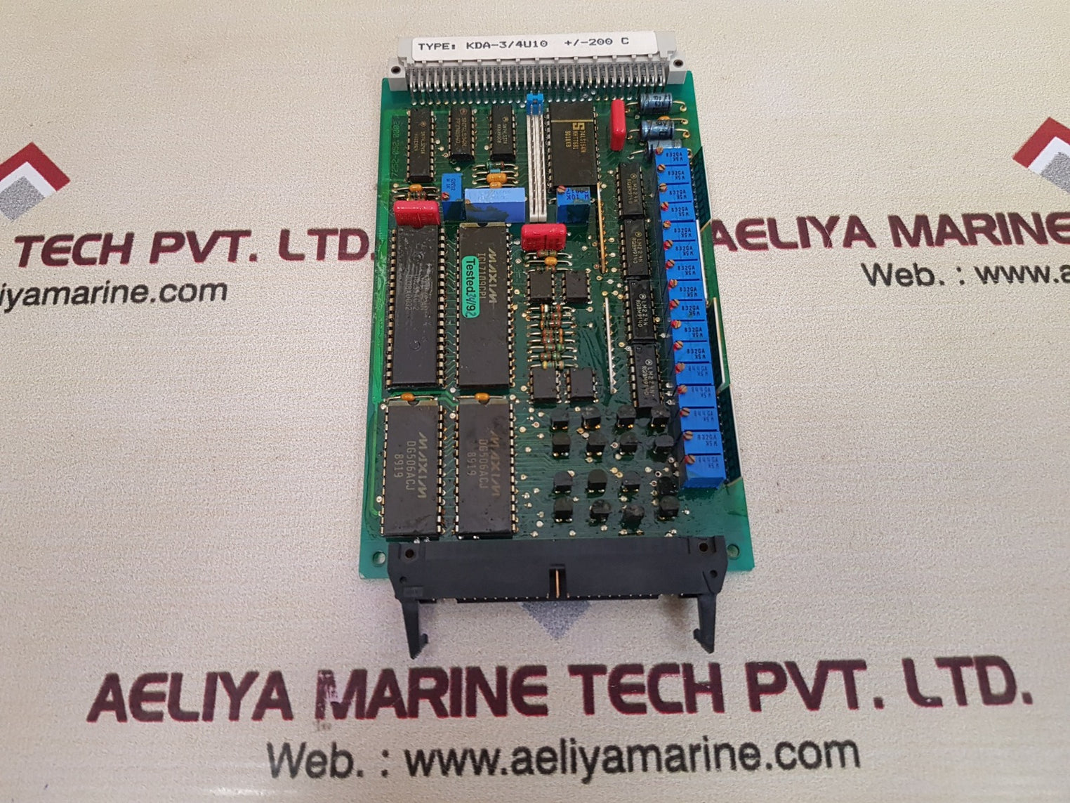 Kongsberg autronica kda-3/4u10 analog input board 7252-052.0002 