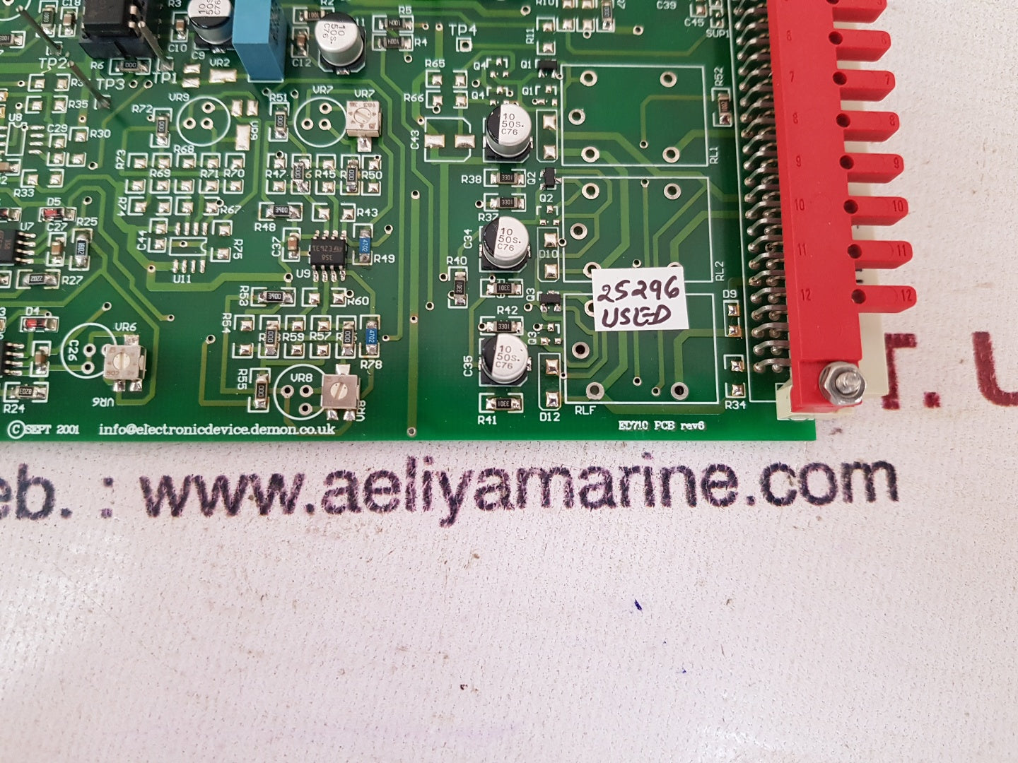 Electronic devices ed710  pcb card rev6
