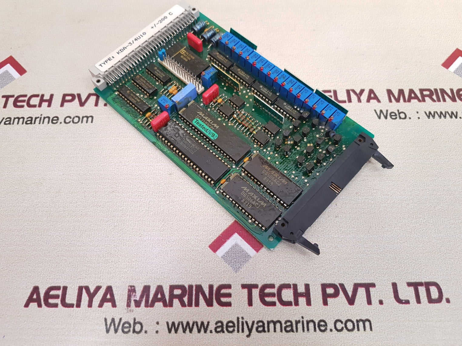 Kongsberg autronica kda-3/4u10 analog input board 7252-052.0002 