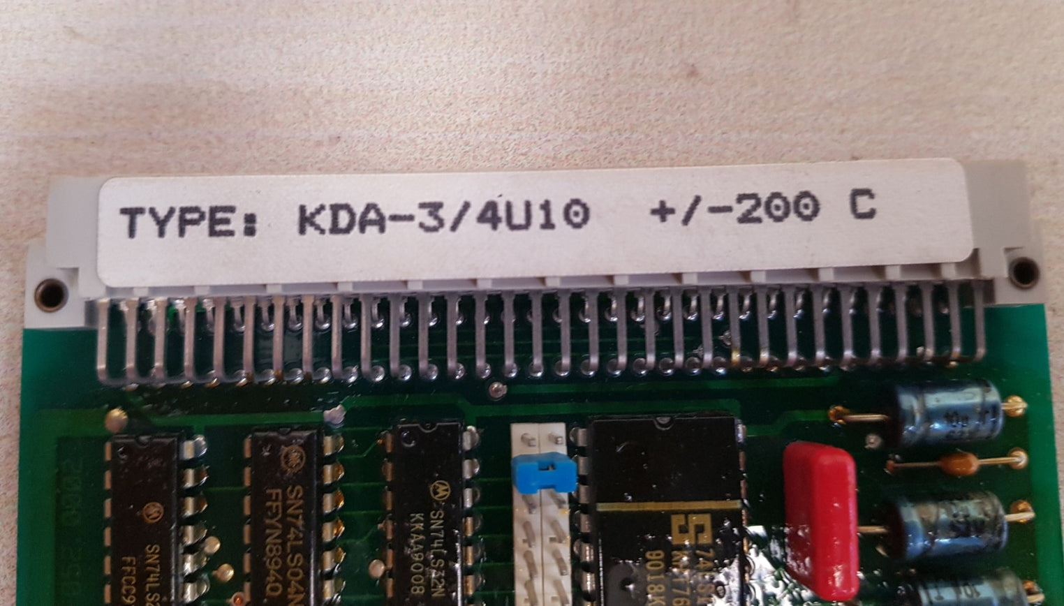 Kongsberg autronica kda-3/4u10 analog input board 7252-052.0002 