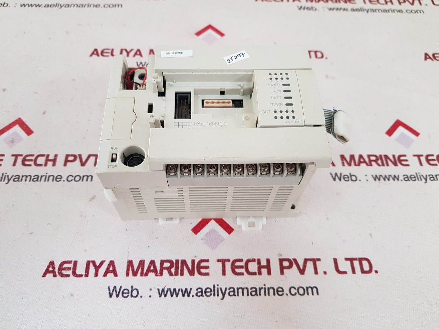 Mitsubishi electric fx3u-16mr/es-a programmable controller