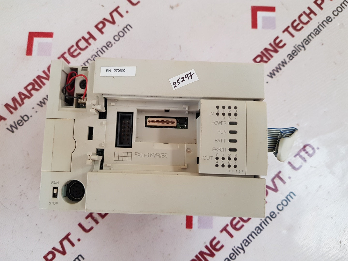 Mitsubishi electric fx3u-16mr/es-a programmable controller