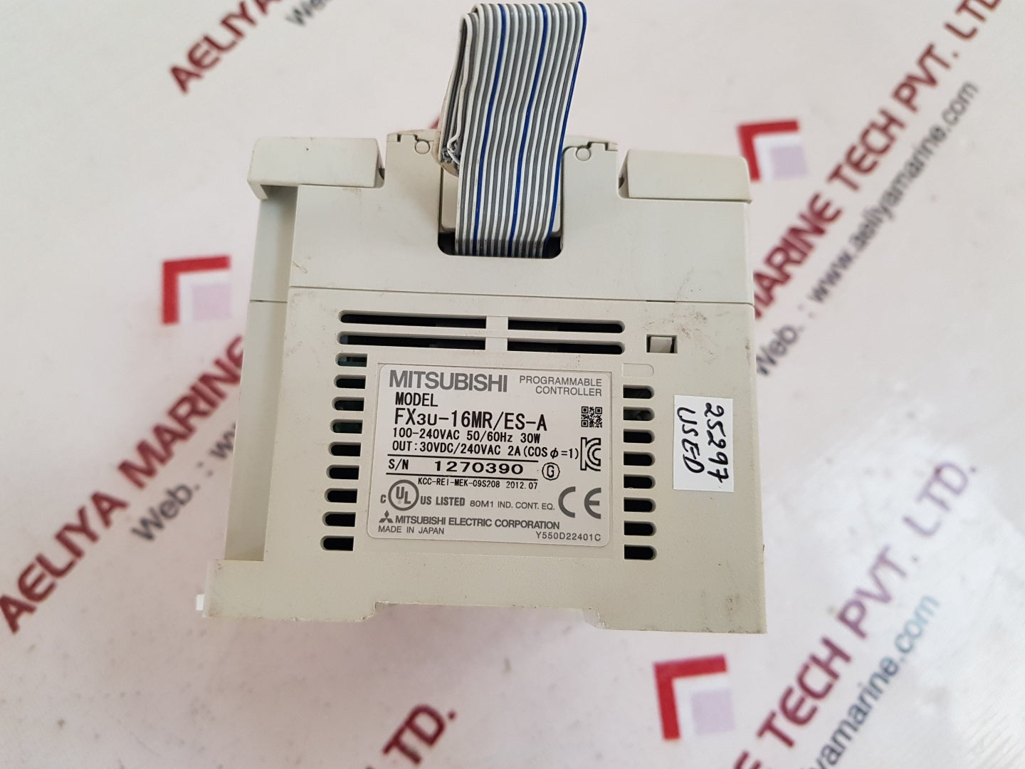 Mitsubishi electric fx3u-16mr/es-a programmable controller