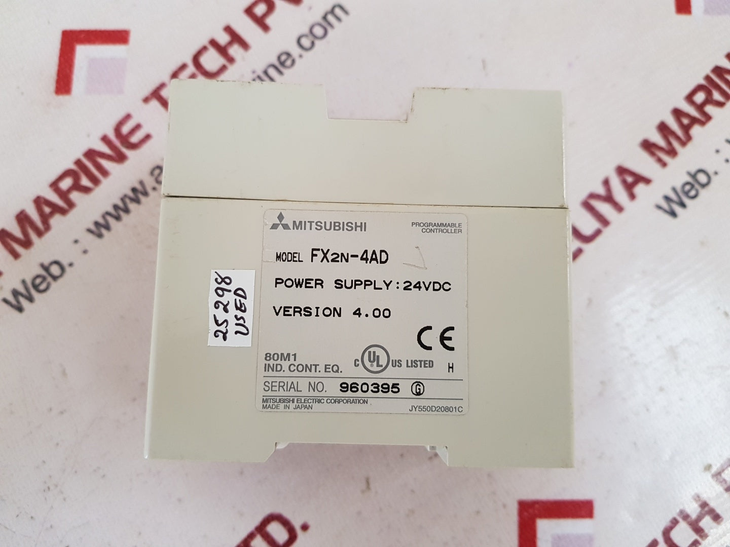 Mitsubishi electric fx2n-4ad programmable controller
