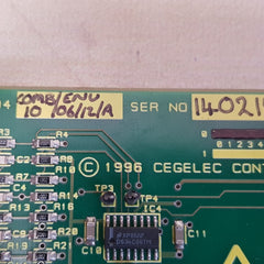 Cegelec 20x4504a1l pc board