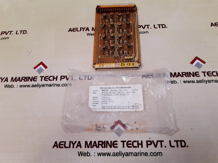 Stromberg sgea 129 e1 pcb card used 