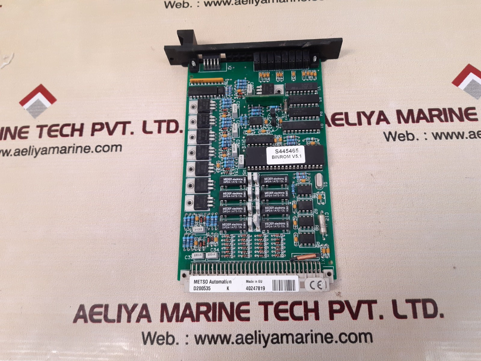 Metso bou 8 d200535 pcb card 