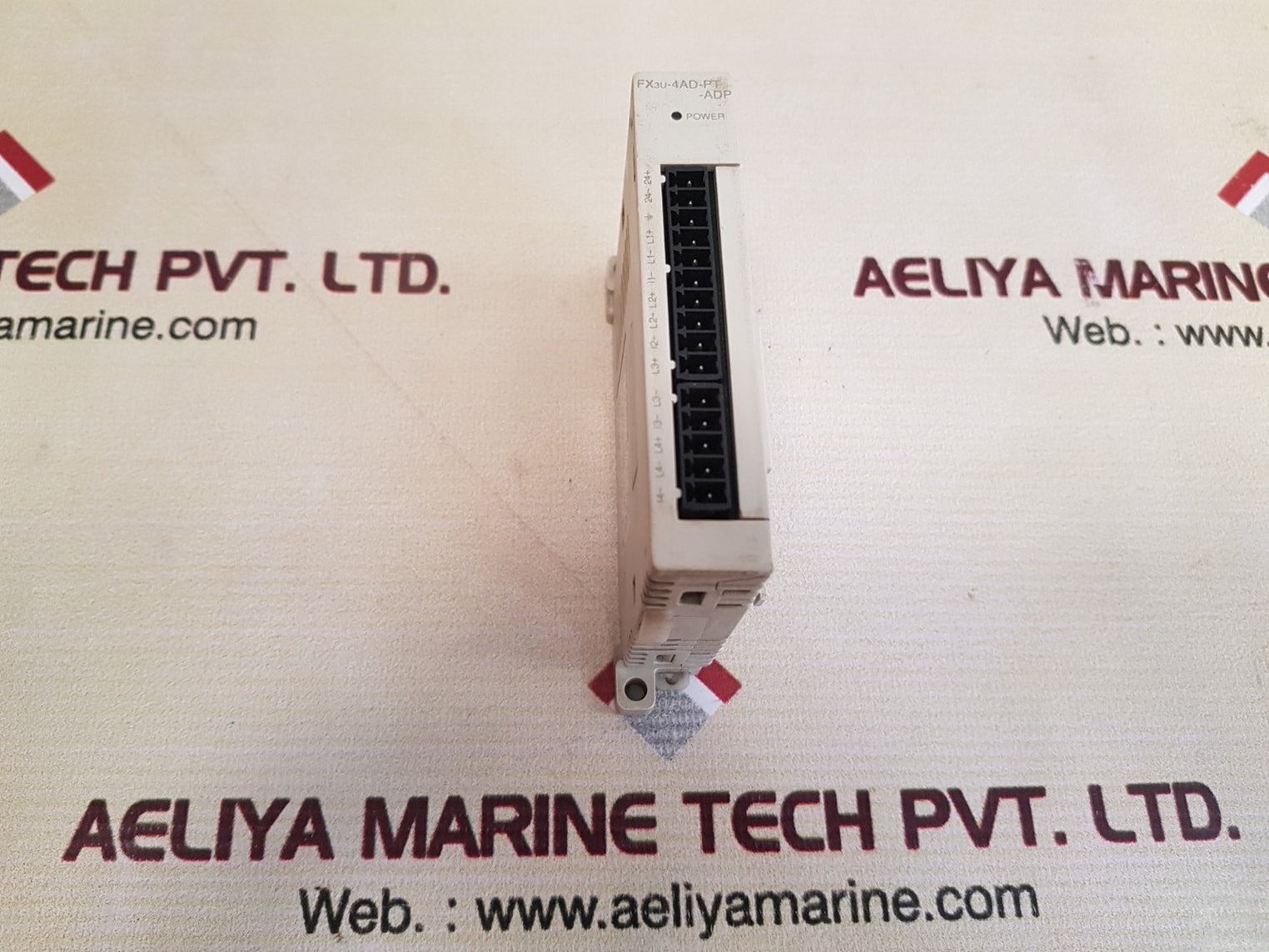 Mitsubishi fx3u-4ad-pt-adp programmable controller
