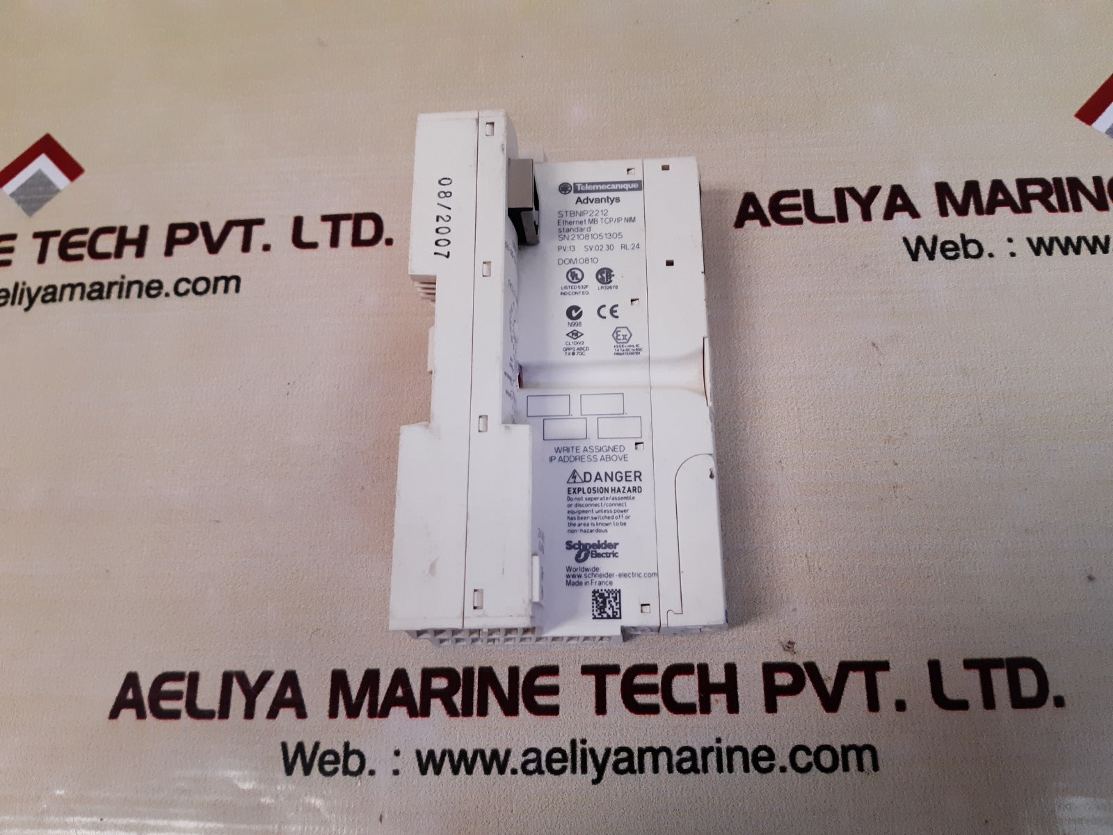 Telemecanique stbnip2212 network interface module 