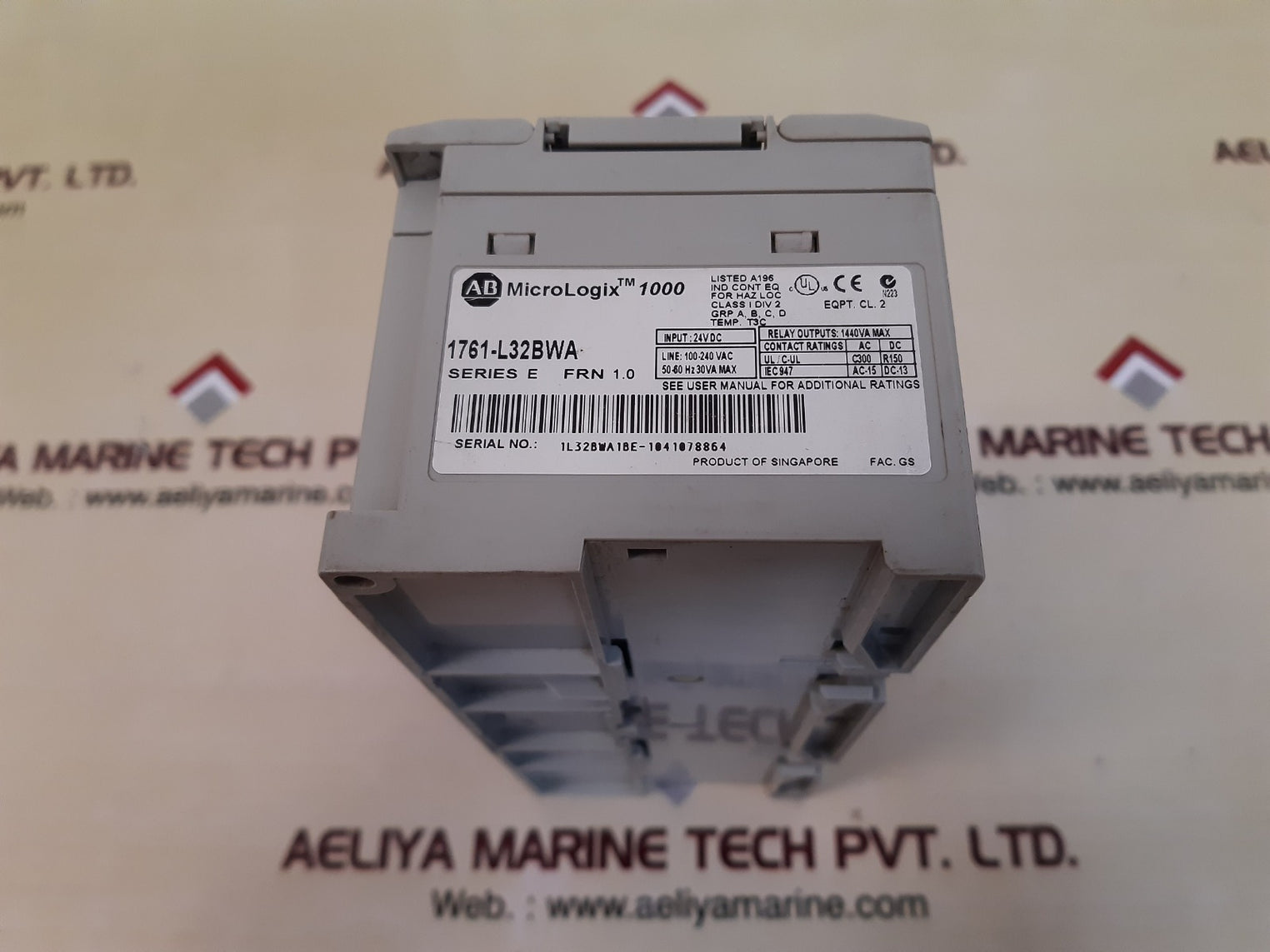 Allen-bradley 1761-l32bwa ser.e micrologix 1000 controller 