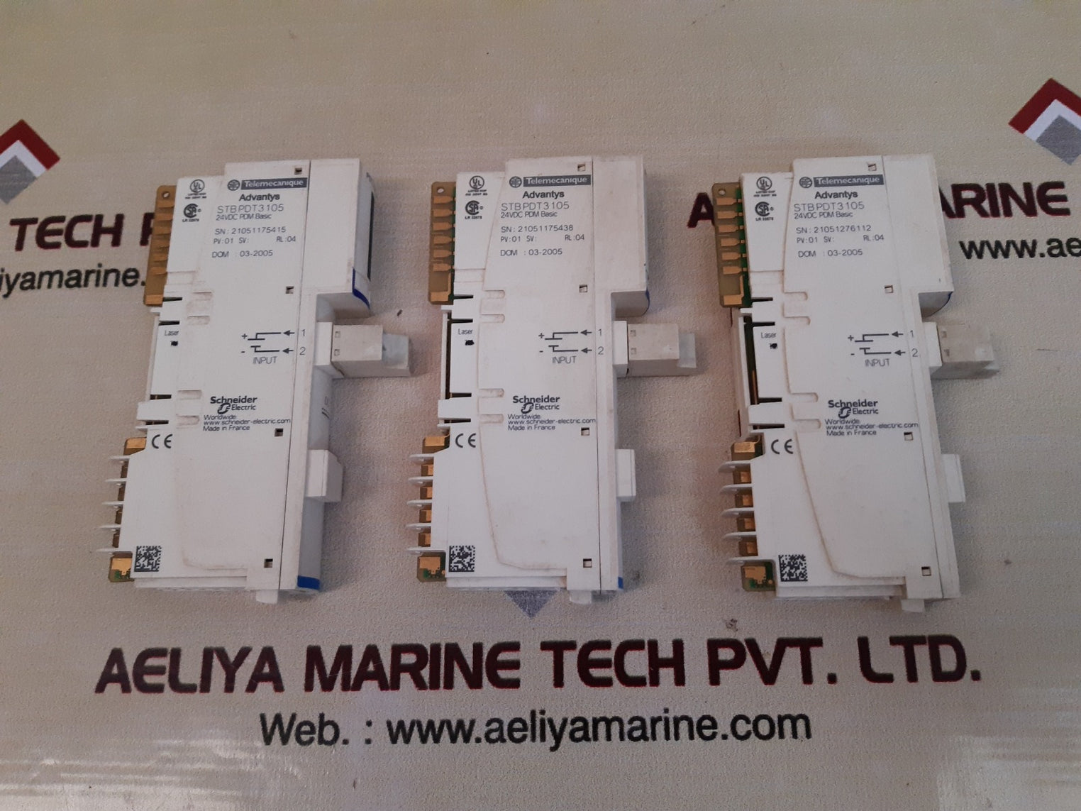 Telemecanique stbpdt3105 advantys module 