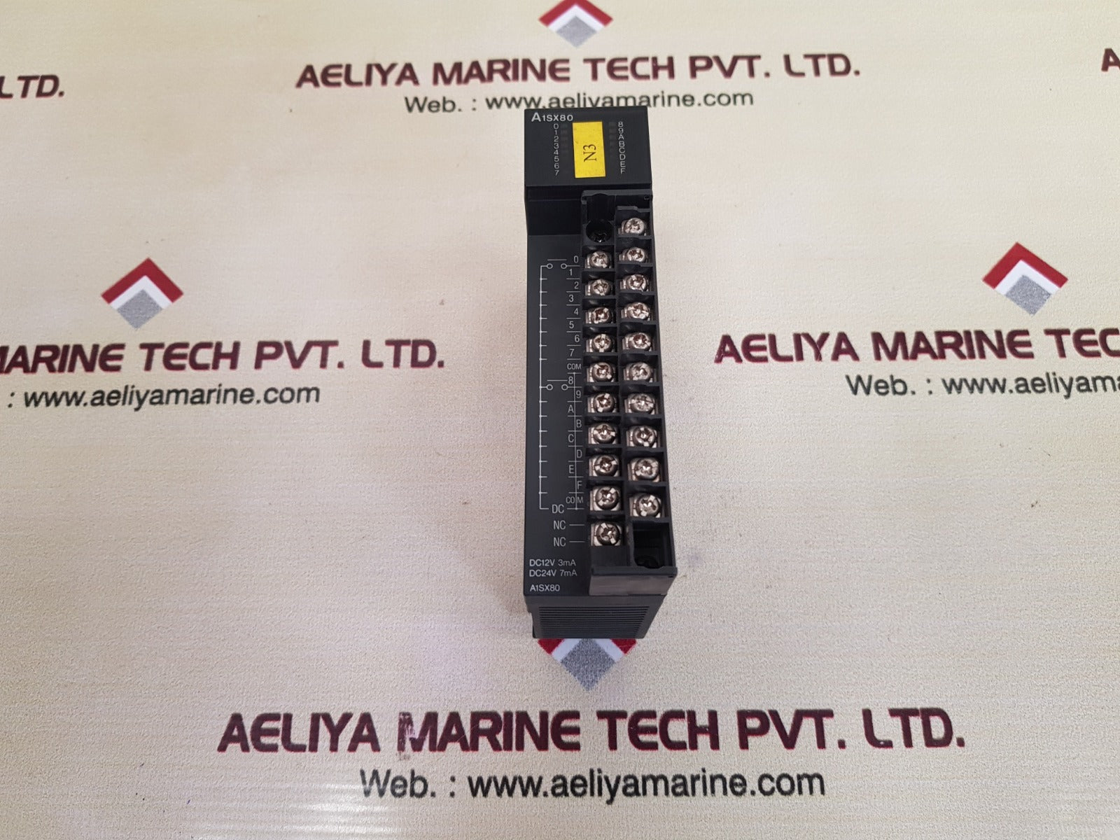 Mitsubishi a1sx80 input unit Used