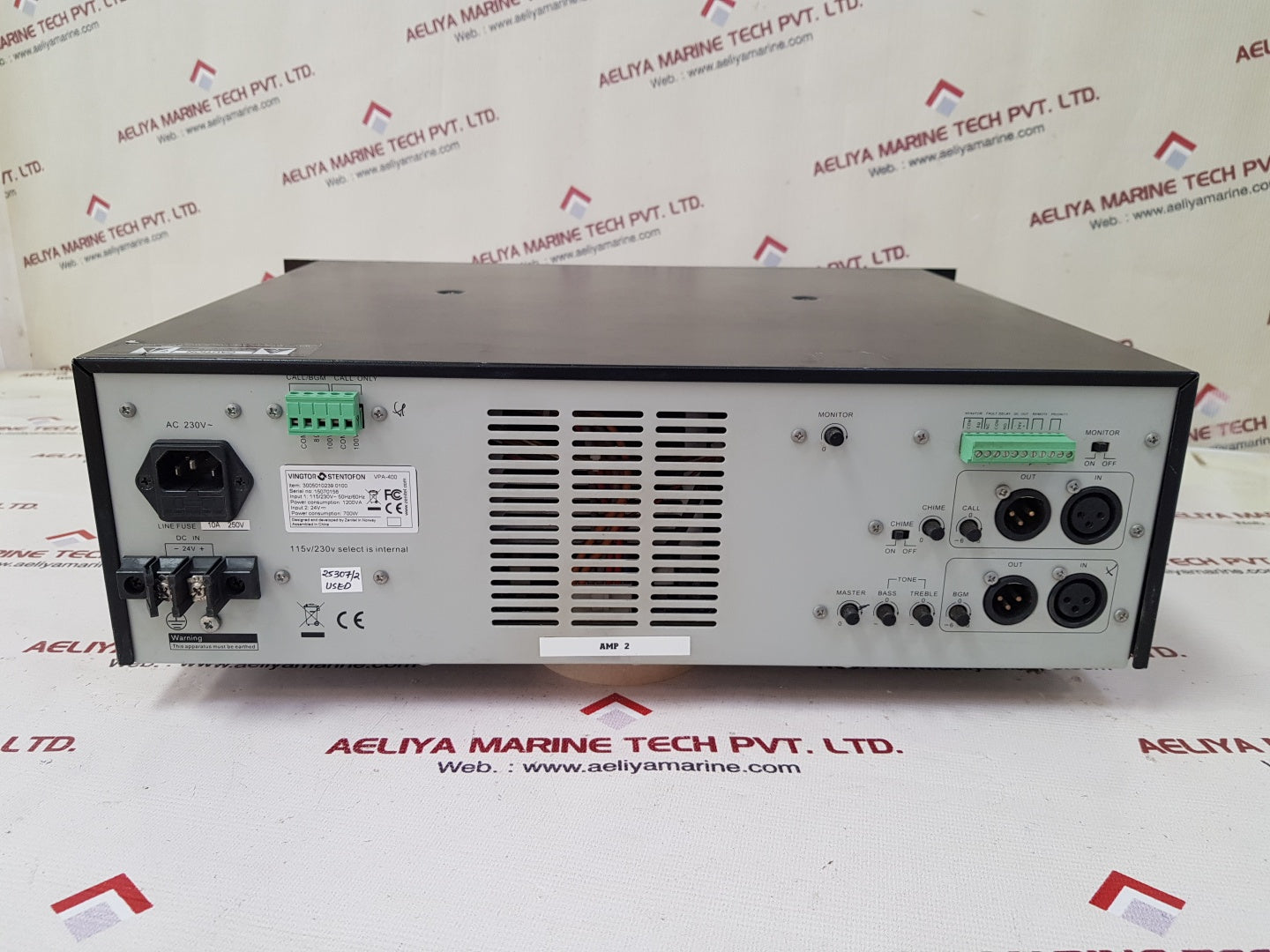 Vingtor stentofon vpa-400 power amplifier