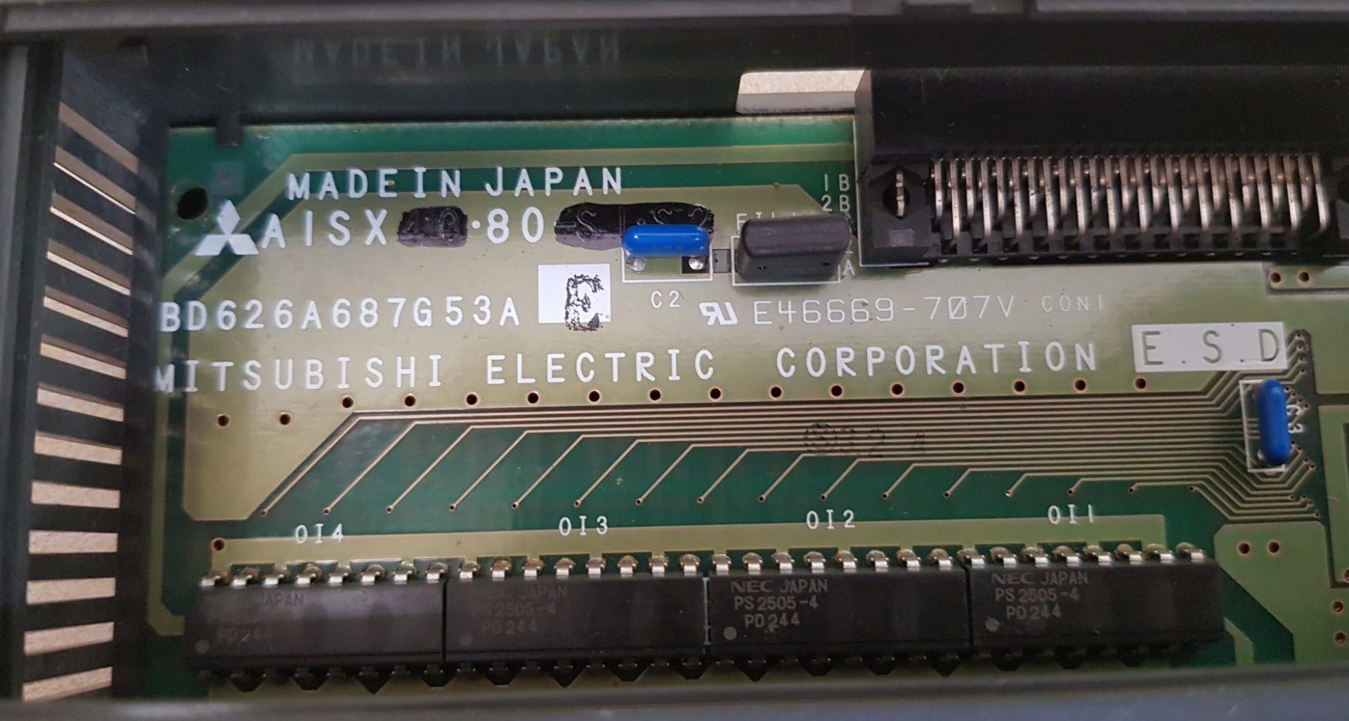 Mitsubishi a1sx80 input unit Used