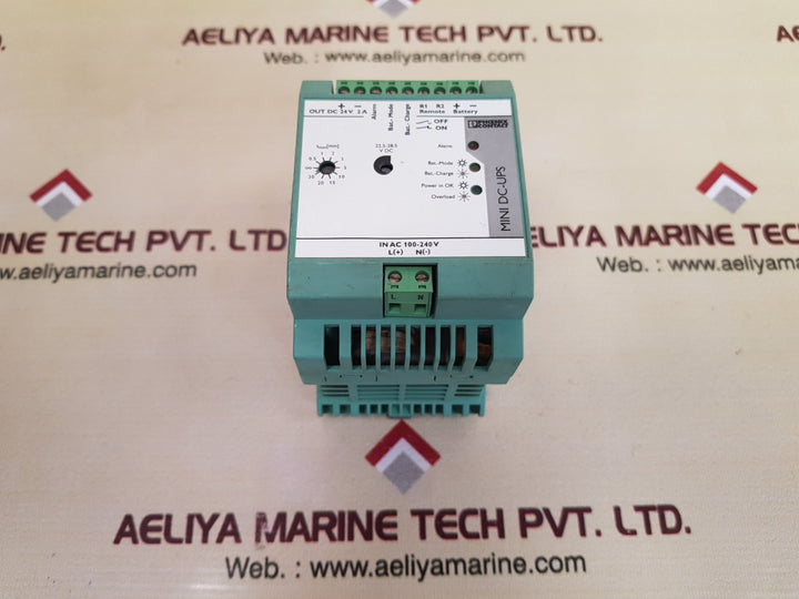 Phoenix contact mini-dc-ups/24dc/2 power supply