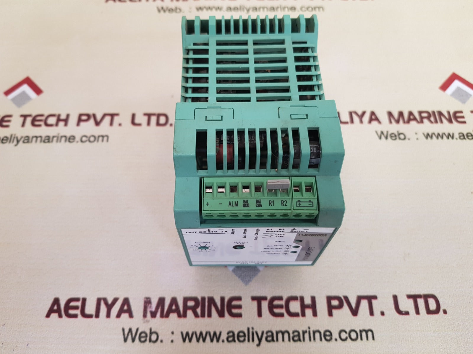 Phoenix contact mini-dc-ups/24dc/2 power supply