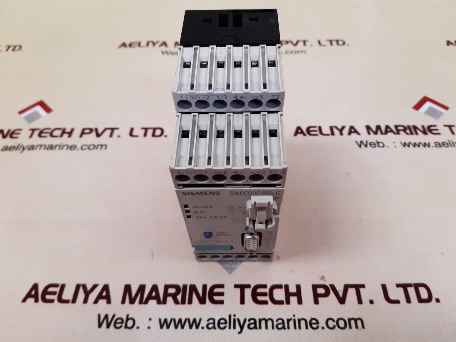 Siemens simocode pro c 3uf7000-1au00-0 motor control module 