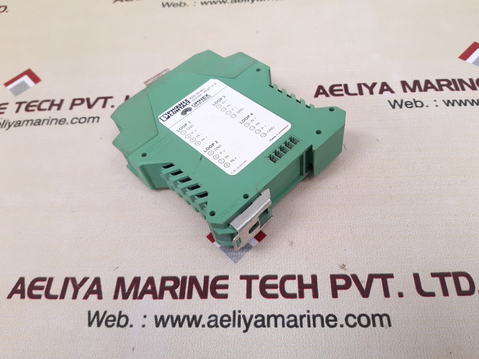 Phoenix contact rad-in-4a-i extention module 