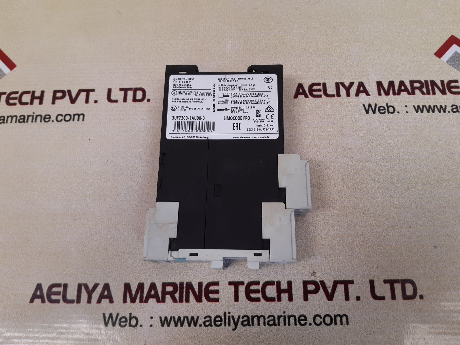 Siemens simocode pro 3uf7300-1au00-0 digital module – Aeliya Marine Tech