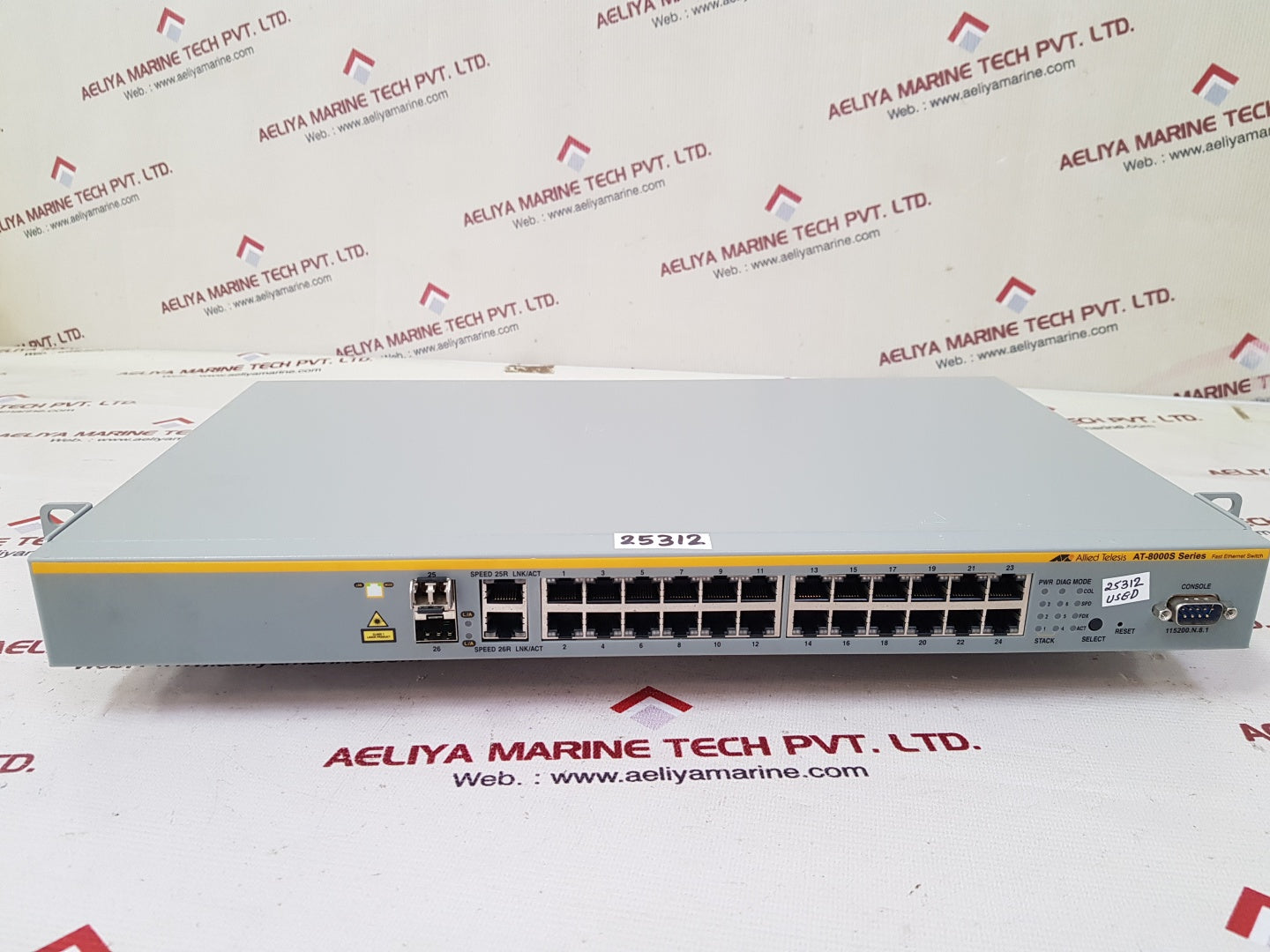 Allied telesis at-8000s/24 stackable fast ethernet switch