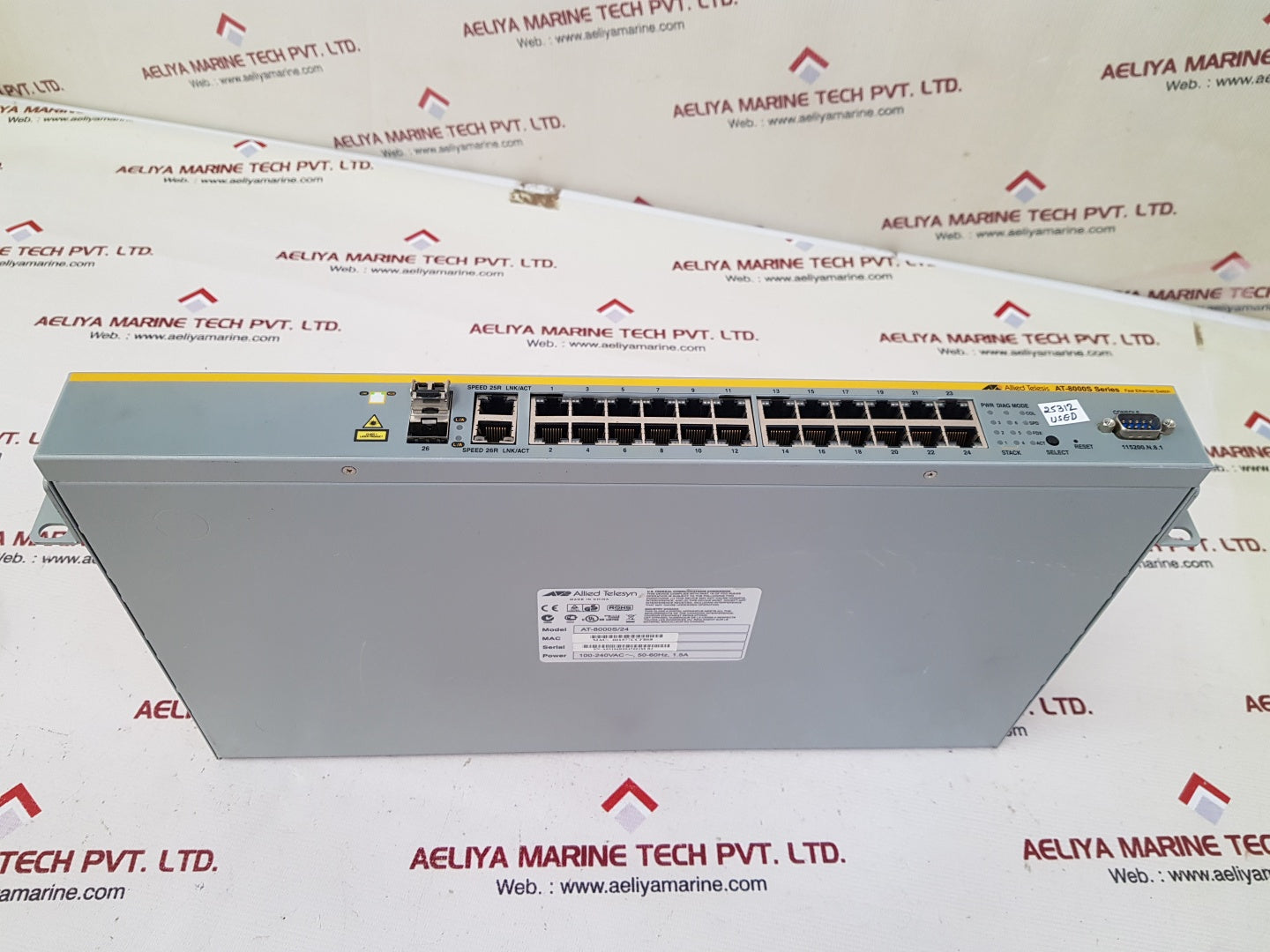 Allied telesis at-8000s/24 stackable fast ethernet switch