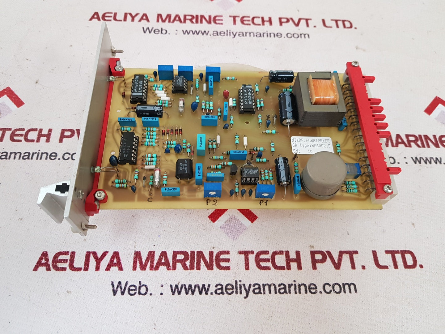 Scan acoustic 3002 mic. amp.pcb card sa3002.d 