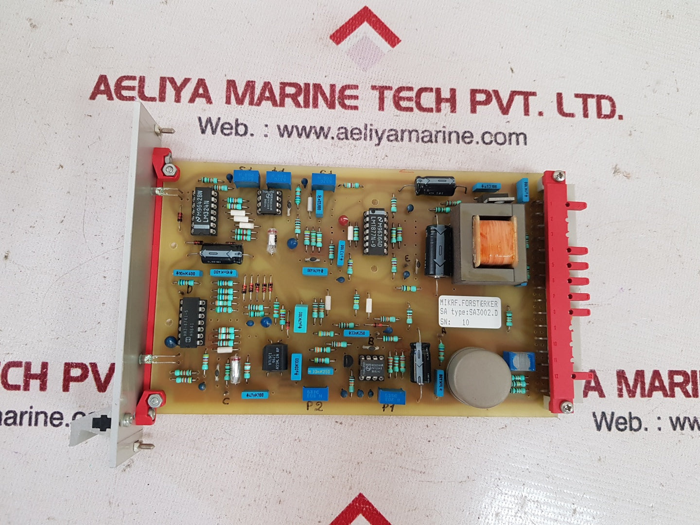 Scan acoustic 3002 mic. amp.pcb card sa3002.d 