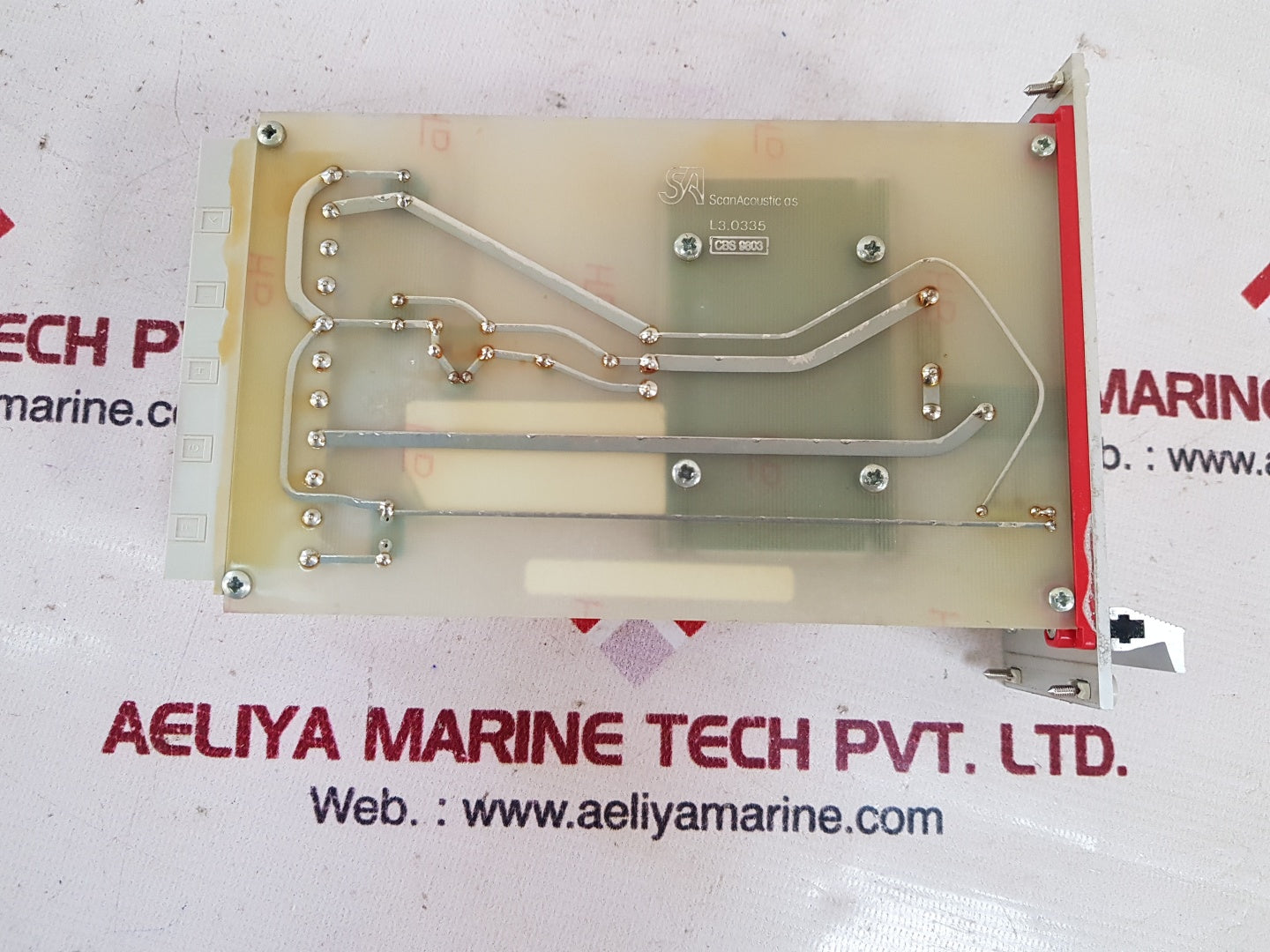 Scan acoustic 5492 voltage regulator pcb card sa5492