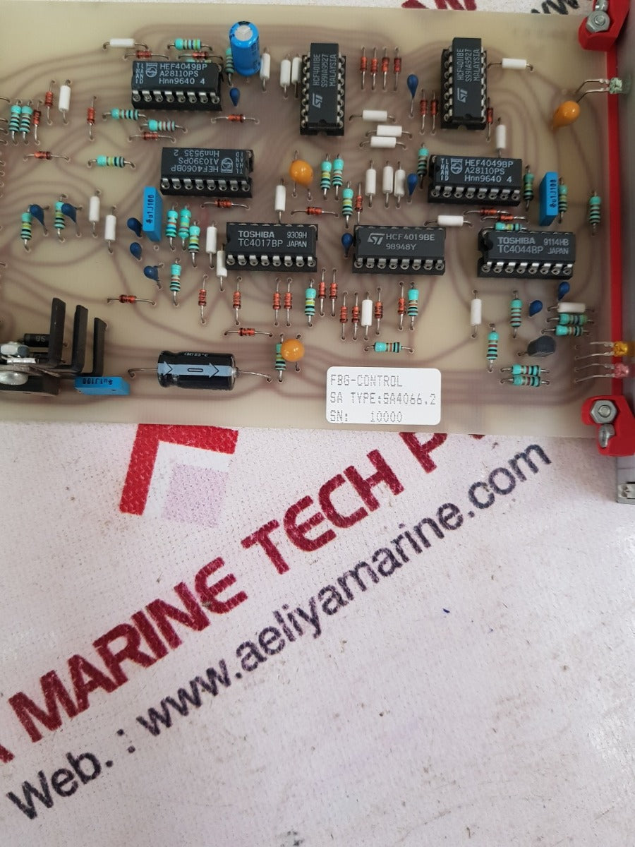 Scan acoustic 4060 fbg-control pcb card sa4066.2 