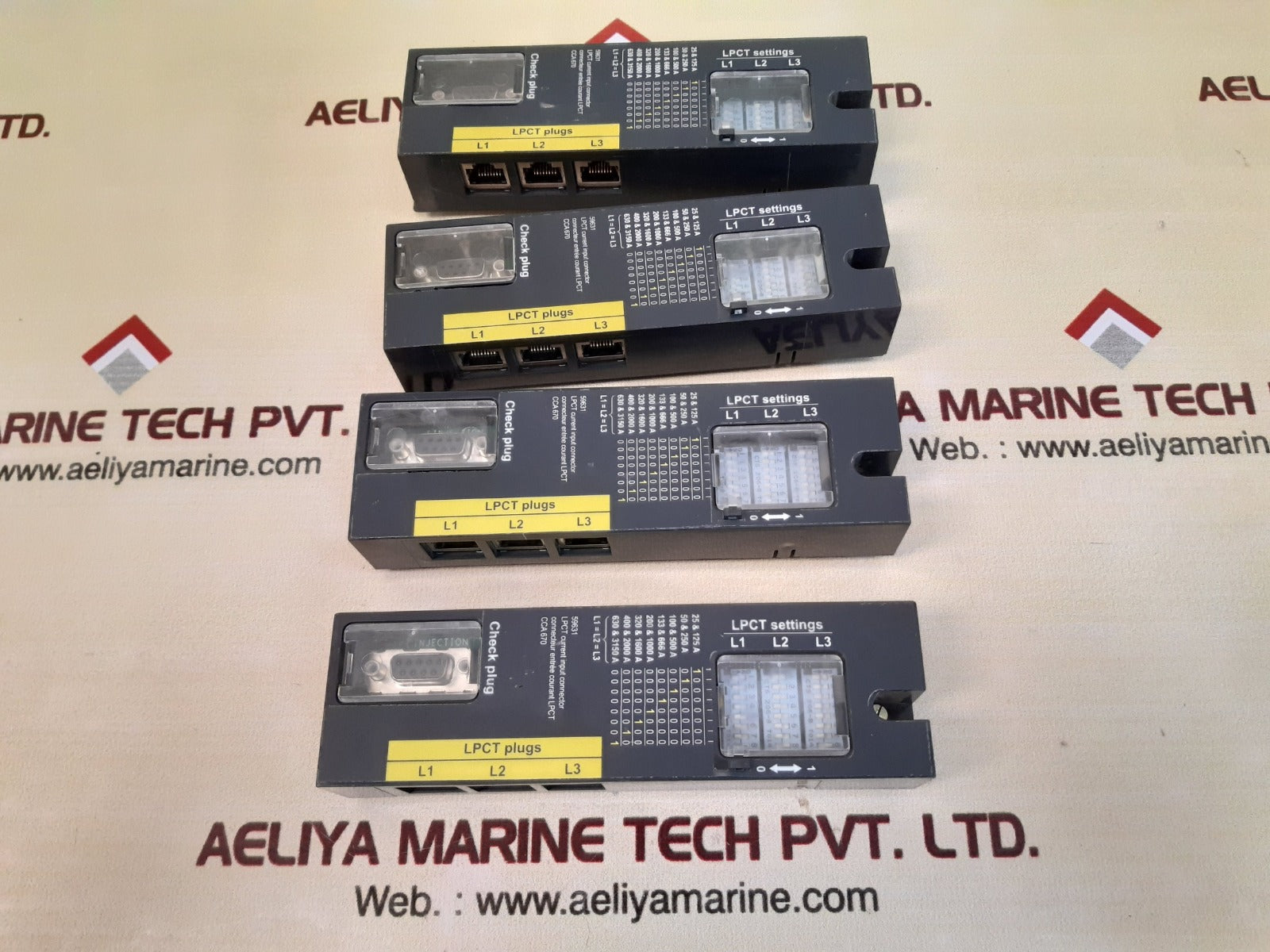 Lpct current input connector cca 670