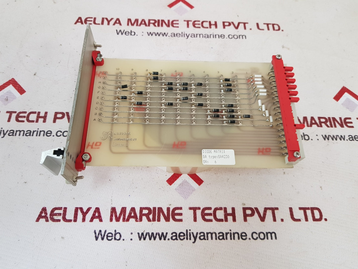 Scan acoustic 4230 diodeprint pcb card sa4230