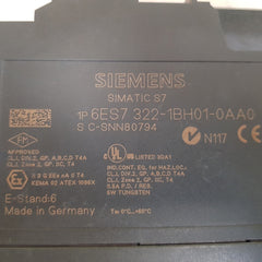 Siemens 6es7 322-1bh01-0aa0 digital output module USed