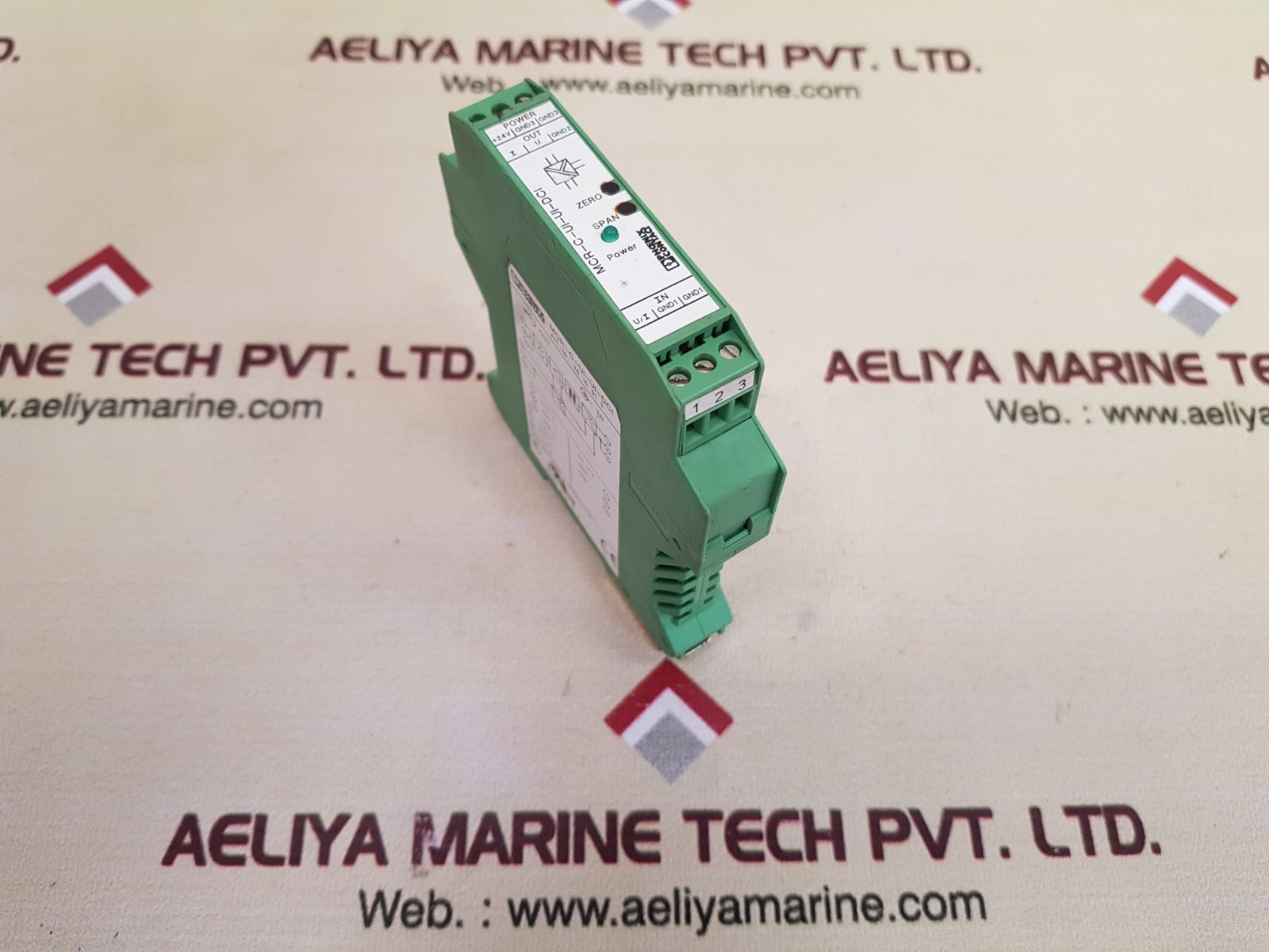 Phoenix contact mcr-c-ui-ui-dci converter 0-20 ma