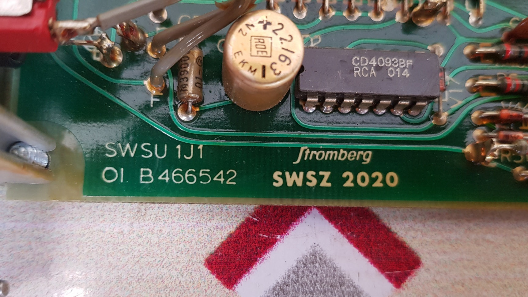 Stromberg swsu 1j1 pcb circuit board