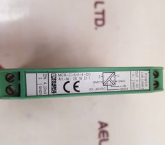 Phoenix contact mcr-c-i/u-4-dc isolating amplifier