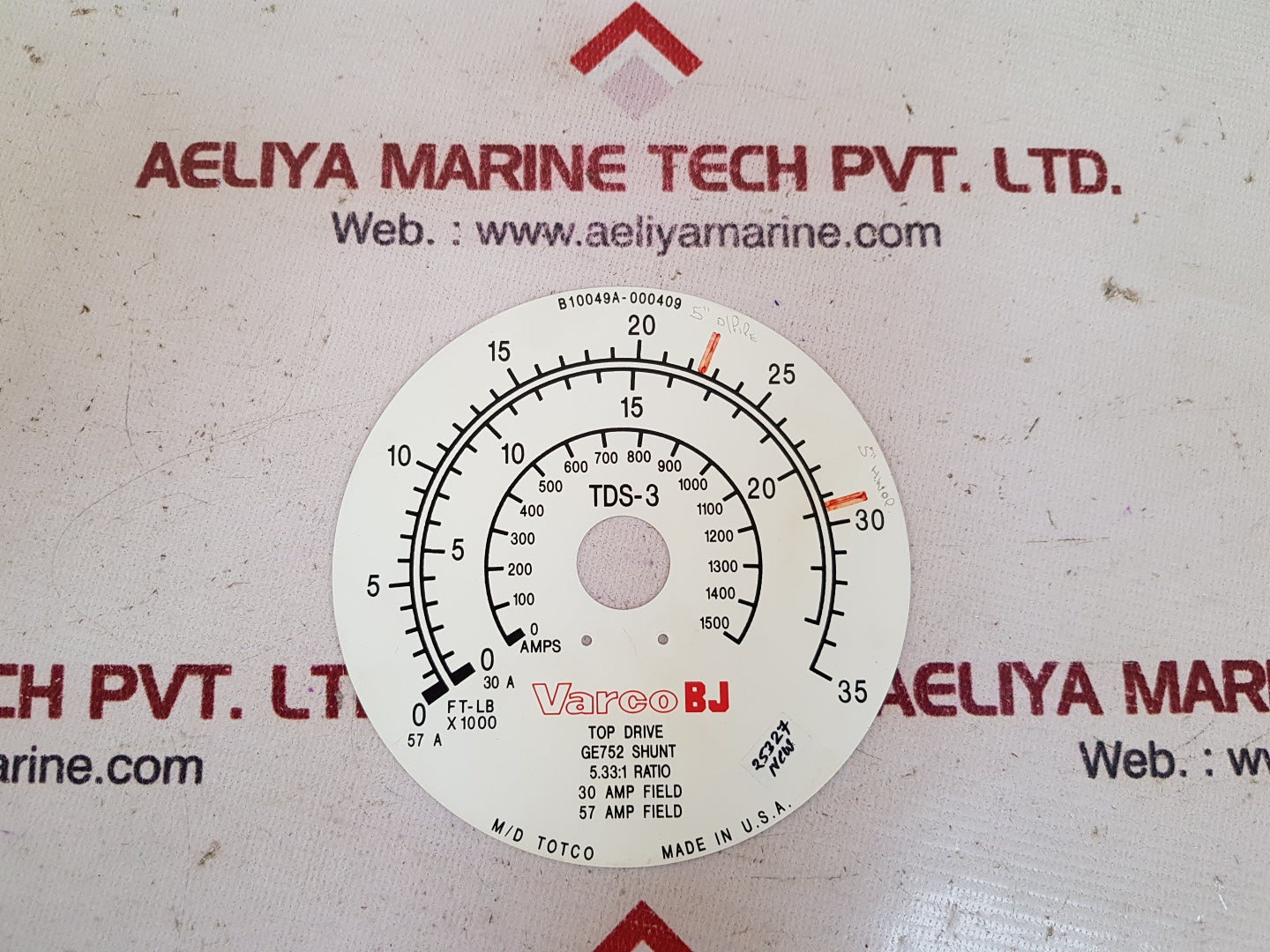 M/d totco varco tds-3 