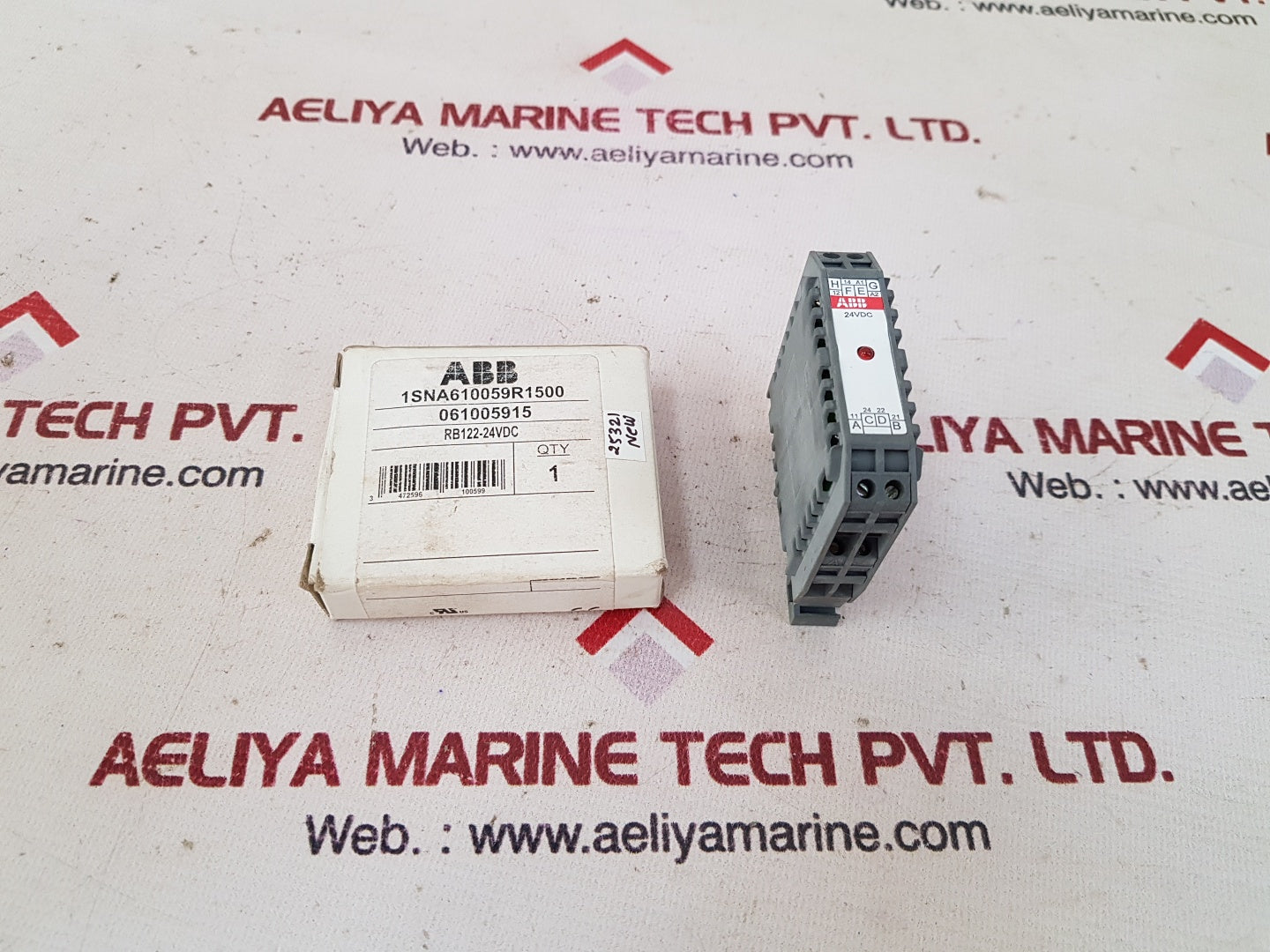 Abb 1sna610059r1500 rb122-24vdc relay